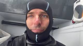 GROS TEMPS, COURSE NEUTRALISEE- NICOLAS LUNVEN - VOILE BANQUE POPULAIRE