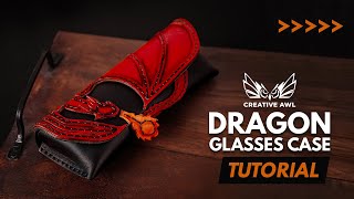 Leather Dragon Glasses Case DIY