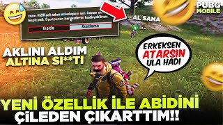 YENİ ÖZELLİK İLE ABİDİN’İ ÇİLEDEN ÇIKARTTIM 😂 KIŞKIRTMANIN KRALI