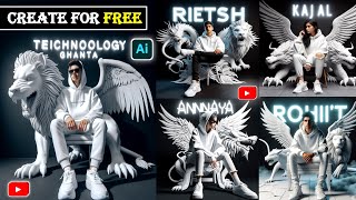 📌AI Viral Dragon Wing Chair Photo Editing | Dragon Wing Chair Name Video Editing | Trending Reels❣️