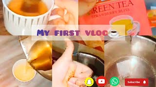 MY FIRST VLOG #1 ☕✨ #vlogs #firstvlog  #vlogkiduniya