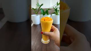 Mango Shake Recipe | Quick Mango Milkshake | Mango Thick Shake #shorts