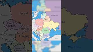 East Europe my little dark age #geography #europe #history #suscribe #cool #shorts