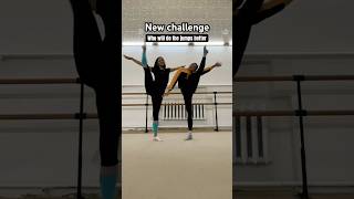 Split challenge / gymnastics challenge / Lera the gymnast #gymnast #jump #shorts