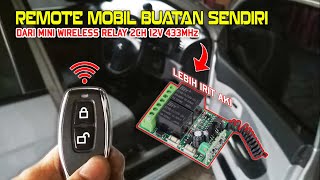 Membuat Remot Mobil Sederhana | Remote Mobil Hemat Aki