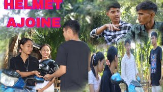 HELMET AJOINE CHETONG LOK || KARBI FUNNY VIDEO 🤣 || CHONGSO SARPO