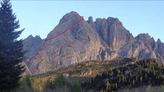 Monte Brentoni m.2547. Alpi carniche occidentali.Veneto