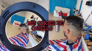 MIS CORTES DE PELO (DEGRADES) CON LINEAS-DESVANECIDOS