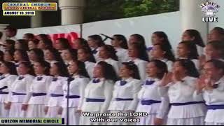 JMCIM Main Sunday Service - JFCG - Your People Sing Praises - August 19, 2018