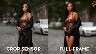 Full Frame vs Crop Sensor + Viltrox 75mm F1.2 vs Nikon 85mm F1.2 + High Speed Sync Off Camera Flash