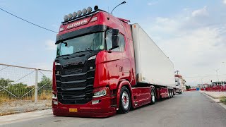 Scania 770S Goris on the road