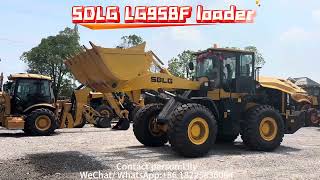 Used SDLG LG958F loader for sale in Hefei city,China. Good condition. Contact Lily for more details.