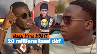 Oh Mario MBAYE 20 millions pour le Magal Sidy Diop deim na seti ko lima wakh si police ba …