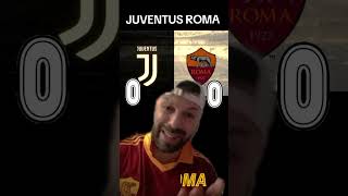 JUVENTUS ROMA 0-0 #asroma #seriea #football #juventusroma #shorts