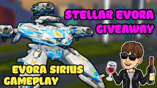 STELLAR EVORA Giveaway & Evora Sirius Gameplay (War Robots Việt Nam)