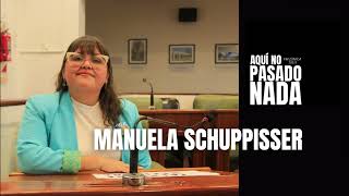 ENTREVISTA A MANUELA SCHUPPISSER