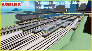 Roblox trainspotting at Southbourne Railways + new intro!