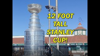 WOW!  GIANT 12.5 Foot Tall 850 Pound NHL Stanley Cup Trophy Replica Statue