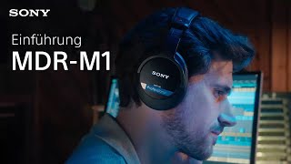 Der Sony MDR-M1 Studio-Kopfhörer wird vorgestellt