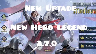 European War 7 :Mediavel New Uptade New General Skin New Hero Legend 2.7.0