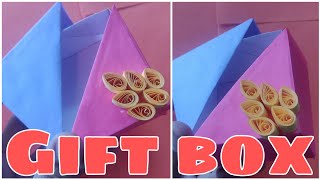 Gift Box | Paper Craft Ideas | DIY Gift Box- #giftbox - #2minutecraft #Quilling