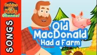 Old MacDonald Had a Farm | ESL ANIMATION | Nursery Rhymes & Kids Songs | Babies and Kids Channel