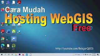 WebGIS #7 : Cara hosting webgis gratis ( How to free webgis hosting )