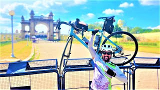 Cycle Ride - Bangalore to Mysore | 156 Kms via Kanakapura | Cycling Vlog | CYCLEWORLD