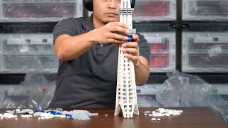 Building Word's Tallest Tower with LEGO®️ Bricks (Detailed Version) Architecture