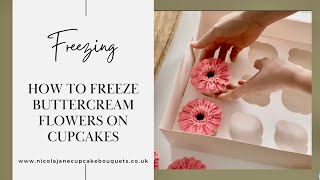 Freezing Buttercream Flowers