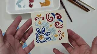 DIY | Mesinha com falso azulejo