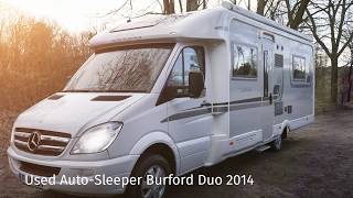 Used Auto Sleeper Burford Duo 2014