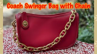 Coach Swinger Bag with Chain