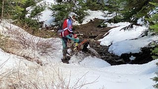 Up to the snow at 9K feet.