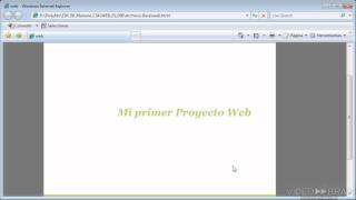 capitulo 1.1 - mi primer proyecto web