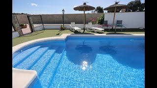 Estupenda casa en Conil con piscina en alquiler para el verano