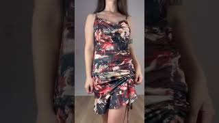 Renaissance Art Print Dress Try On | Part Time Reseller on Poshmark