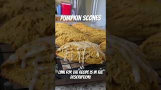 Pumpkin Scones! #baker #pumpkin #viral #youtube #subscribe #recipe