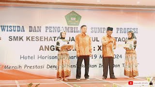 Wisuda Angkatan XII SMK Kesehatan Jamiatul muttaqin