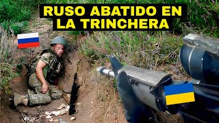 CARA a CARA con los RUSOS: Así es MAT4R a QUEM4RR0PA en las TRlNCHERAS ucranianas