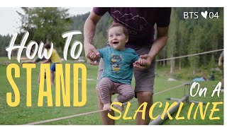 Как встать на Slackline