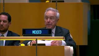 Intervine en la Asamblea General de la ONU sobre la protección de instalaciones nucleares en Ucrania