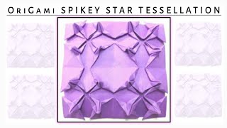 OriGami SPIKEY STAR TESSELLATION(DesiGned bY MASTER JUGAL)