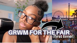 GRWM FOR MY FIRST TIME AT THE FAIR! (first time!) ft. FaithHeart Jewelry