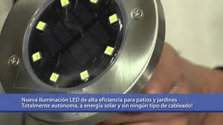 Iluminacion led a batería