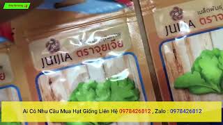 hạt giống rau cải cúc nếp nhập khẩu chính hãng thái  lan nguyên bao bì ai cần liên hệ 0978426812