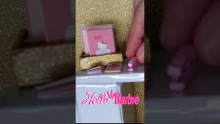 Organizando el nuevo escritorio de Barbie #barbie #youtubeshorts #diy #shorts #tutorial #craft