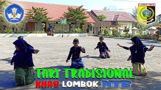 Tari Khas Adat LOMBOK NTB || Inaq Tegining Amaq Teganang || SDN 1 Masbagik Utara Baru