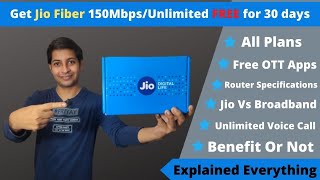 Jio Fiber New Plans 2020 | Explained Everything | jio fiber vs broadband | How Can I Help U | Hindi