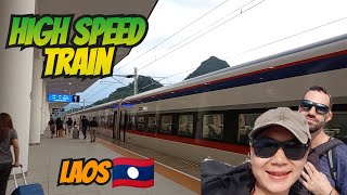 China - Laos high speed train Vang Vieng to Luang Prabang